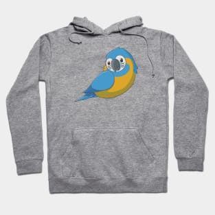 Cute fluffy blue throated macaw Hoodie